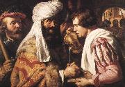 LIEVENS, Jan Pilate Washing his Hands sg oil painting artist